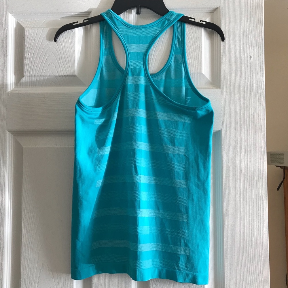 Turquoise Workout Tank - Picture 2 of 3